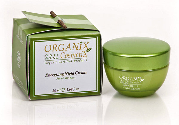 Anti-Aging Energizing Night Cream 1.69 Fl oz - JBORGANICS