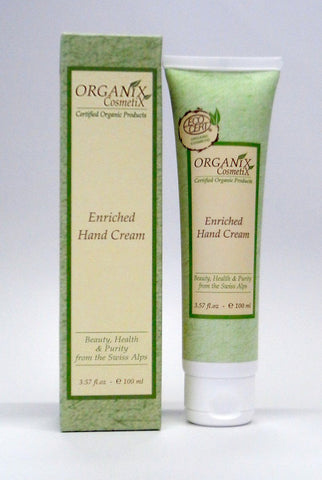 Enriched Hand Cream 100 ml Tube - JBORGANICS