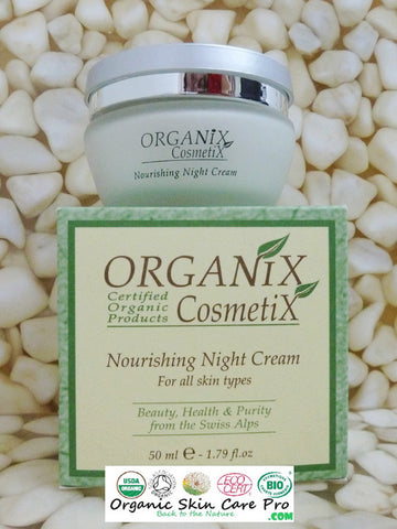 Nourishing Night Cream For All Skin Types - JBORGANICS